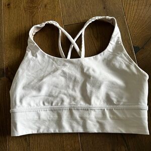 Lululemon Athletica White Sports Bra Size 8